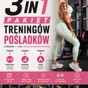 GLUTE BUILDER – kompletny pakiet Poziom 1–3